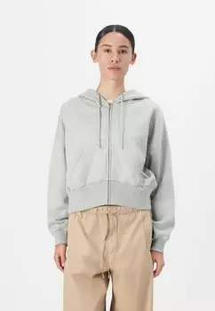 Толстовка на молнии NEW ABBREV HOOD - Hoodie GAP, серый