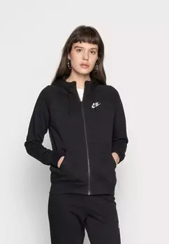 Толстовка на молнии Nike, черно-белый
