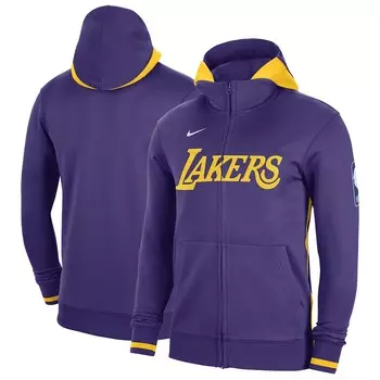 Толстовка на молнии Nike Los Angeles Lakers, фиолетовый
