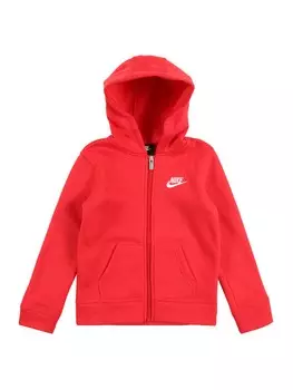 Толстовка на молнии Nike Sportswear Club, красный