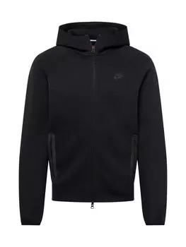 Толстовка на молнии Nike Sportswear TCH FLC, черный