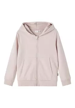 Толстовка на молнии Nkfnasweat Card Name it, цвет burnished lilac