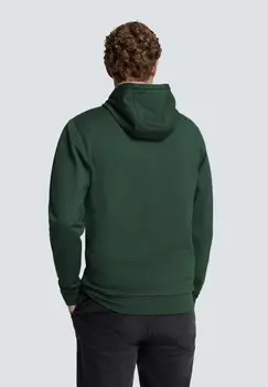 Толстовка на молнии NO EXCESS, темно-зеленый