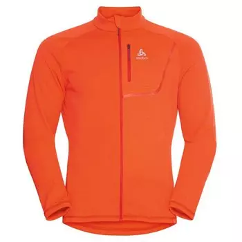 Толстовка на молнии Odlo Fli Light, оранжевый