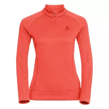 Толстовка на молнии Odlo Inyo Midlayer, оранжевый