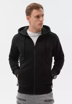 Толстовка на молнии Ombre, черная