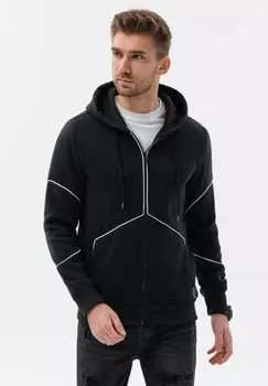 Толстовка на молнии Ombre, черный