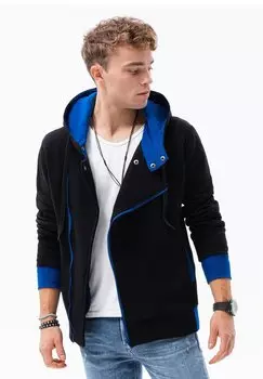 Толстовка на молнии Ombre, черный