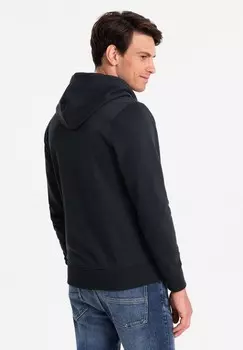 Толстовка на молнии Ombre, черный