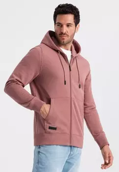 Толстовка на молнии Ombre, розовый