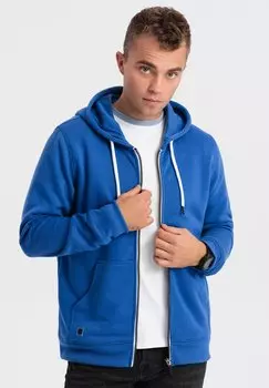 Толстовка на молнии Ombre, синий