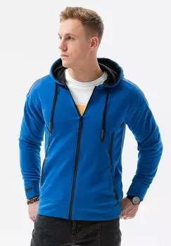 Толстовка на молнии Ombre, синий