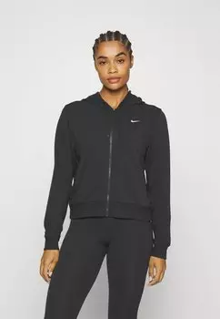 Толстовка на молнии ONE HOODIE Nike, черный/белый