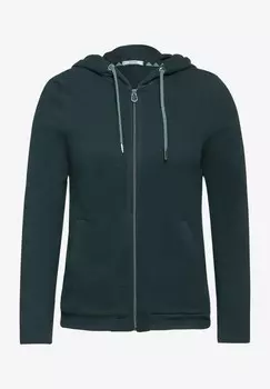Толстовка на молнии OTTOMAN Cecil, цвет Mottled Dark Green