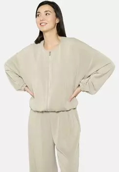 Толстовка на молнии OVERSIZED LolaLiza, бежевый