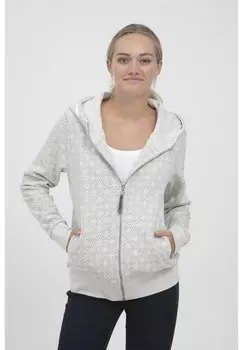 Толстовка на молнии Oxmo, светло-серый