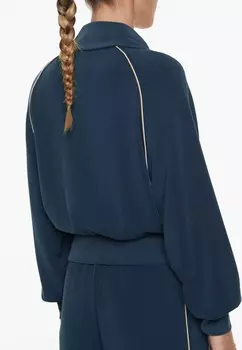 Толстовка на молнии OYSHO, темно-синий