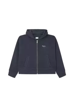Толстовка на молнии Pepe Jeans, темно-синий