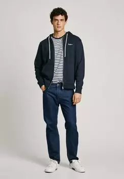 Толстовка на молнии Pepe Jeans, темно-синий