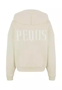 Толстовка на молнии PEQUS, бежевый