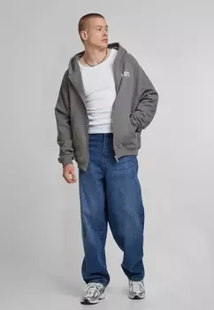 Толстовка на молнии PEQUS, серый