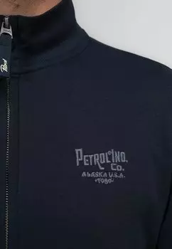 Толстовка на молнии Petrol Industries, синий