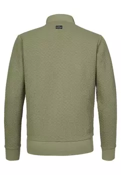 Толстовка на молнии Petrol Industries, зеленый