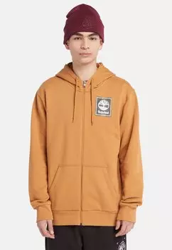 Толстовка на молнии PLAID FULL ZIP Timberland, апельсин