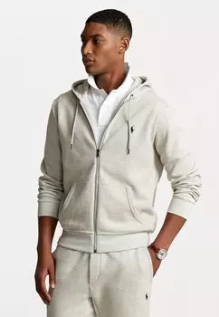 Толстовка на молнии Polo Ralph Lauren Hood, легкая спортивная вересковая