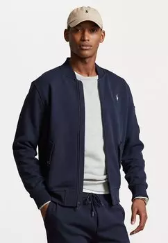 Толстовка на молнии Polo Ralph Lauren Long Sleeve, темно–синий авиатор