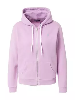 Толстовка на молнии Polo Ralph Lauren, сирень