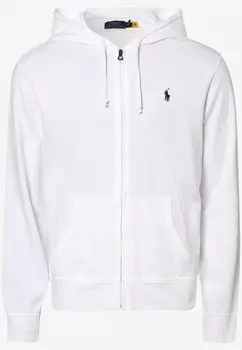 Толстовка на молнии Polo Ralph Lauren Spa Terry Full-Zip Hoodie, белый