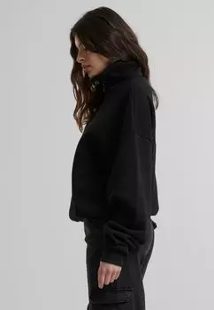 Толстовка на молнии PROHIBITED, черная