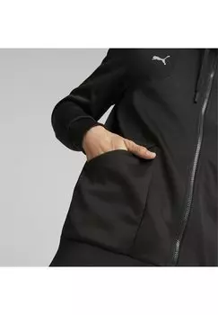Толстовка на молнии Puma, черная
