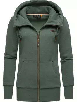 Толстовка на молнии Ragwear Neska, темно-зеленый