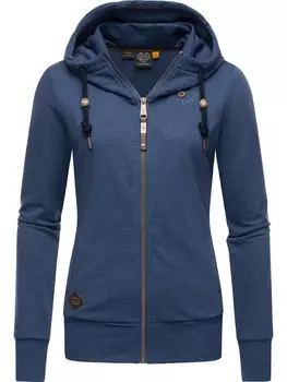 Толстовка на молнии Ragwear Paya, морской синий/голубой
