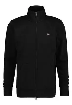 Толстовка на молнии REG SHIELD GANT, черный