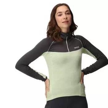 Толстовка на молнии Regatta Hepley, зеленый