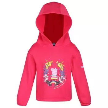 Толстовка на молнии Regatta Peppa Hooded, розовый
