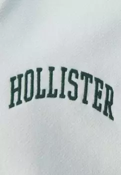 Толстовка на молнии RELAXED Hollister Co., цвет Off-White