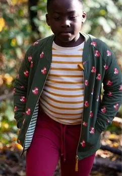 Толстовка на молнии REVERSIBLE EASY RIDER Little Green Radicals, зеленый