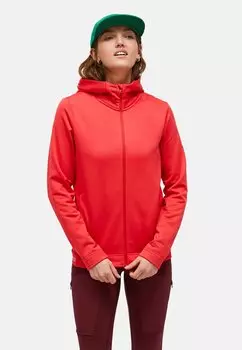 Толстовка на молнии RIDER TECH HOOD Peak Performance, красный