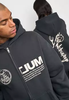 Толстовка на молнии ROOTS Multiply Apparel, антрацит