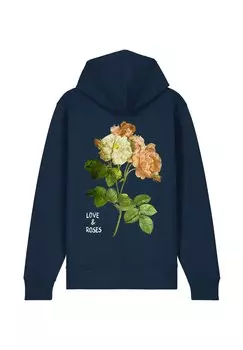 Толстовка на молнии ROSES UNISEX ZIPPED Mira Paris, темно-синий