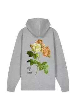 Толстовка на молнии ROSES UNISEX ZIPPED Mira Paris, серый