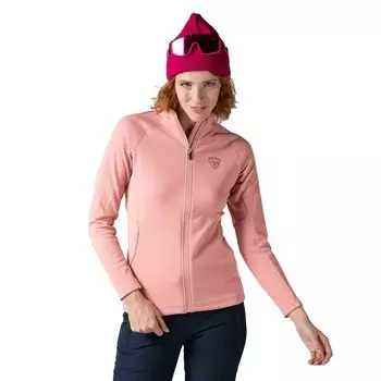 Толстовка на молнии Rossignol Classique Clim, розовый