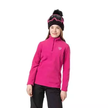 Толстовка на молнии Rossignol RLIYL06 Girl, розовый