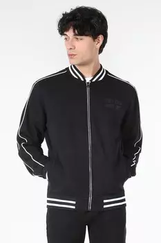 Толстовка на молнии с боковыми карманами Colin'S, черный