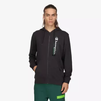 Толстовка на молнии с большим логотипом Champion
