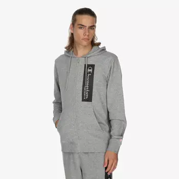 Толстовка на молнии с большим логотипом Champion